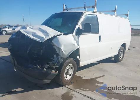 2020 Chevrolet Express Cargo Rwd 2500 Regular Wheelbase Wt z USA, uszkodzony, nr VIN 1GCWGAFG8L1188684